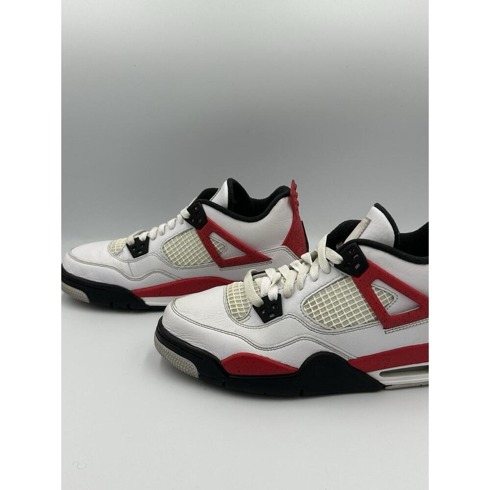 Air Jordan 4 Retro GS Red Cement 408452161 Grade‎ School 7Y/8.5WOG Box Pre-Owned